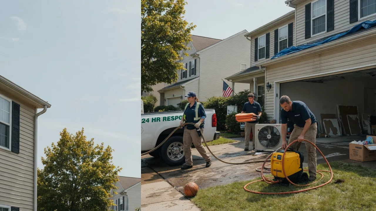 Emergency Water Damage Restoration in Batesland, SD near me